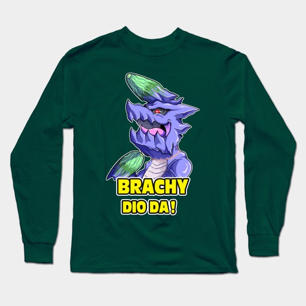 Brachy Dio Dah! Long Sleeve T-Shirt by Luisocscomics